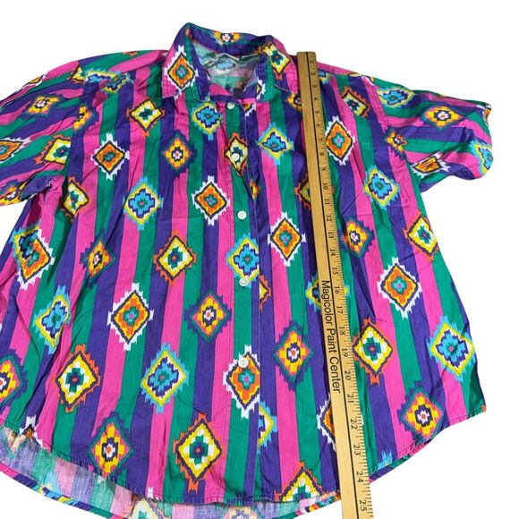 Sudden Impact Women’s Size M Western Shirt, Short Sleeve Button‎ Down - Picture 3 of 10